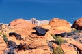 Snow Canyon State Park Red Sands views from hiking trail Cliffs National Conservation Area Wilderness St George, Utah USA