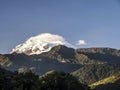 Snow capped Antisana Volcano,