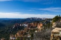 Snow Capped Bryce Canyon Royalty Free Stock Photo