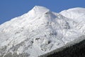 Snow capped mountain Royalty Free Stock Photo