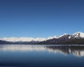 Snow capped mountain range Alaska Royalty Free Stock Photo