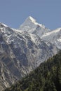 Snow capped mountain Sudarshan peak