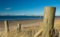 Snow-capped mountains on Island of Arran