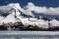 Snow-capped Mountains - Kenai Fjords National Park Royalty Free Stock Photo