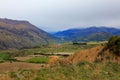 Snow capped mountains and ravines Royalty Free Stock Photo