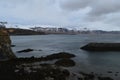 Snow Capped Mountains on Snaefelssnes Peninsula in Iceland