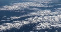 Snow-capped mountains. Royalty Free Stock Photo