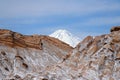 Valley of the Moon - Valle de la Luna, Atacama Desert, Chile Royalty Free Stock Photo