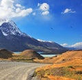 Snow-capped peaks Royalty Free Stock Photo