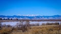 Snow Capped Rocky Mountains Royalty Free Stock Photo