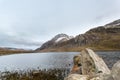 A snow capped Tryfan Royalty Free Stock Photo