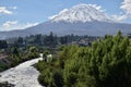 Snow Capped Volcano Misti in Arequipa