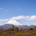 Mount Ngauruhoe, Tongariro National Park, New Zealand Royalty Free Stock Photo