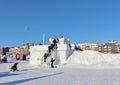 The snow castle in South Harbour in LuleÃÂ¥