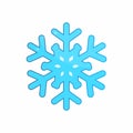 snow christmas icon flat vector print ready