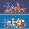 Snow City and Winter Festival Banners