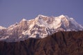 Snow clad Peak in Himalaya Royalty Free Stock Photo