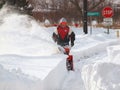 Snow Clean up, Blizzard of 2011