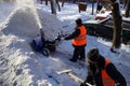 Snow cleaning