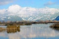 Snow and clouds over Monte Guglielmo