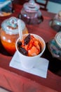 Snow cone and traditional ice cream from Leon, Nicaragua.