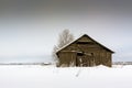 Snow Covered Barn Houses