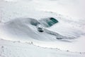 Snow Covered Car Royalty Free Stock Photo