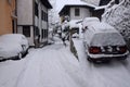Snow-covered Cars in General Gurko Street