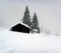 Snow covered landscape Royalty Free Stock Photo