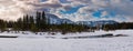 Banff National Park in the winter