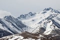 Snow covered mountains Royalty Free Stock Photo