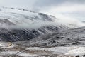 The snow covered mountains in China Royalty Free Stock Photo