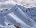 Snow Covered Peak at Boi Taull