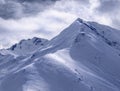 Snow Covered Peak at Boi Taull