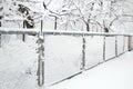 Snow-covered Rabitz grid