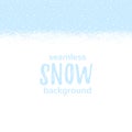 Snow-covered snowy, snowbound ground winter background