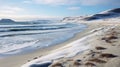 Arctic Surfers Paradise A Naturalistic Beach With Snow Scenes