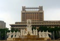 Snow Dance Monument, Pyongyang, North-Korea Royalty Free Stock Photo