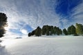 Snow in Dolomites - Italian Alps