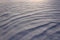 Snow Drifts Royalty Free Stock Photo