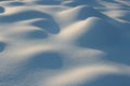 Snow dune