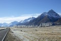 A Snow Dusted Mountain Highway