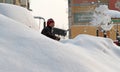 Snow - Extreme winter in Romania