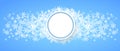 Snow fall. Holiday winter theme background.