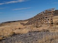 Snow Fence in Wyoming