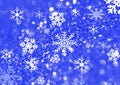 Snow flacke background Royalty Free Stock Photo