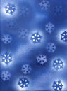 Snow Flake Background Royalty Free Stock Photo