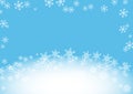 Snow flake background