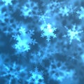 Snow Flakes Background