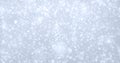 Snow flakes background, isolated transparent snowfall pattern with overlay effect. White snowflakes falling with bokeh glitter Royalty Free Stock Photo